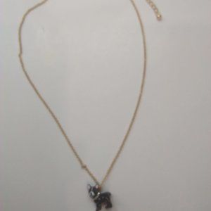Kate Spade New Black Dog Necklace
